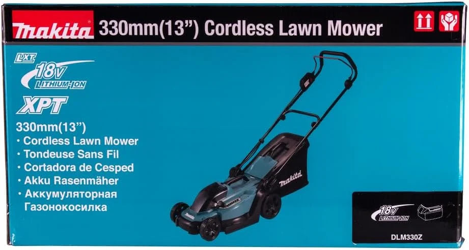Cortacésped a batería Makita DLM330Z LXT de 18 V, 33 cm y 30 L