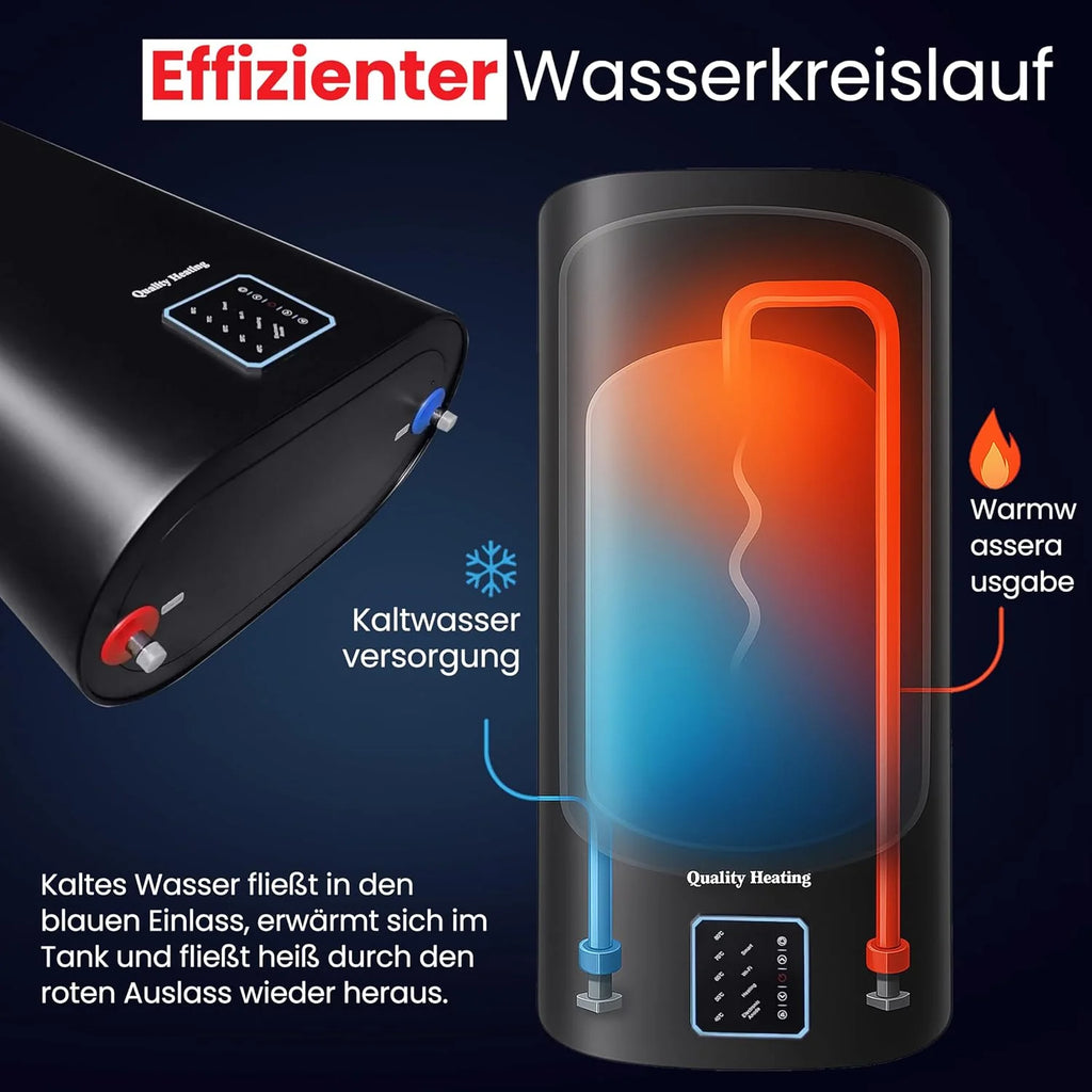 Electric Heater 50 Liters Performance Qh Wifi Dual with Digital Control