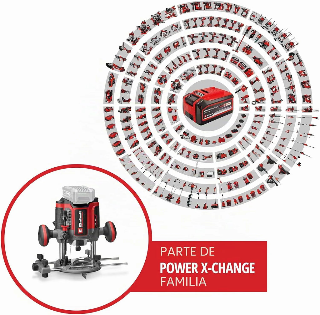 Einhell Professional Fresadora a batería TP-RO 18/55 Li BL