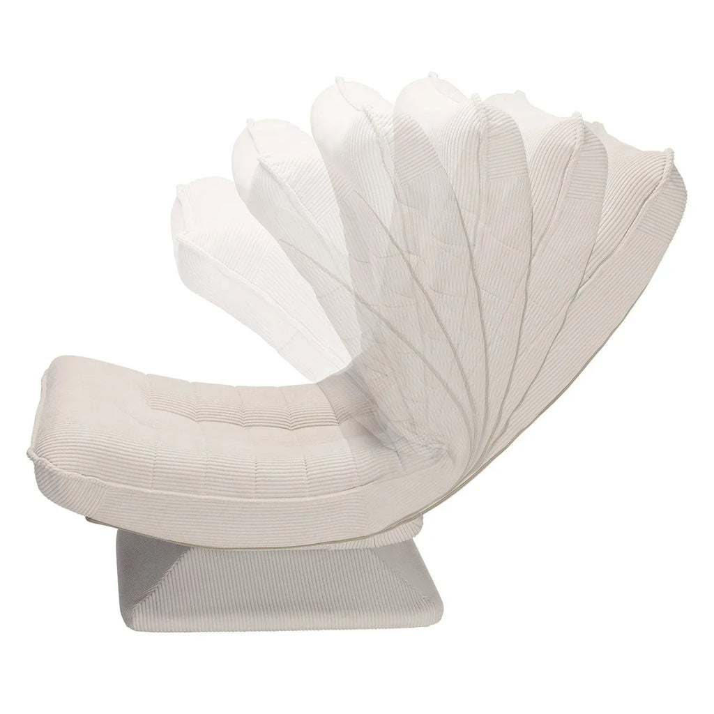 2025 Sillón relax Korsika en terciopelo acanalado