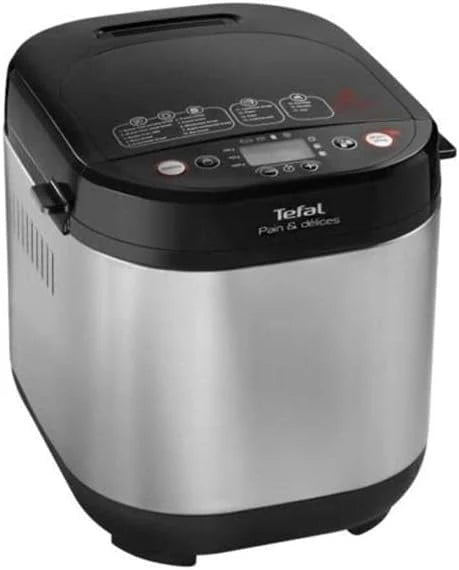 Máquina para hacer pan Tefal PF240E38, negro/acero inoxidable