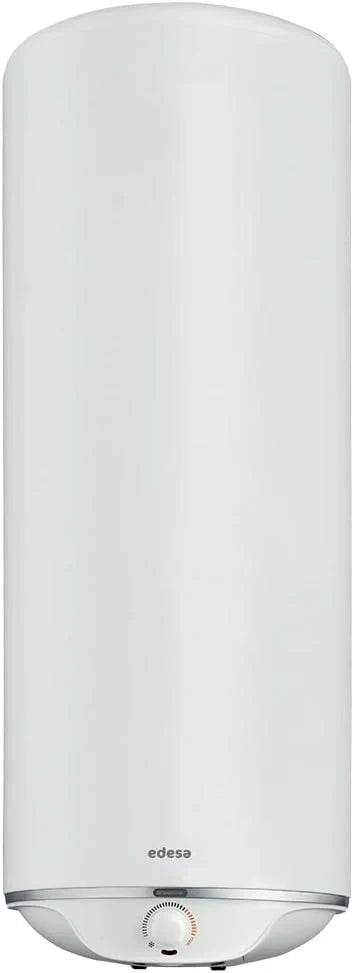 Edesa TRE SLIM Electric Thermo – Slim Design 38 cm, Multi-Position (Vertical/Horizontal), Ceramic Antitical, Outdoor Thermostat, High Durability and Energy Saving 50 L