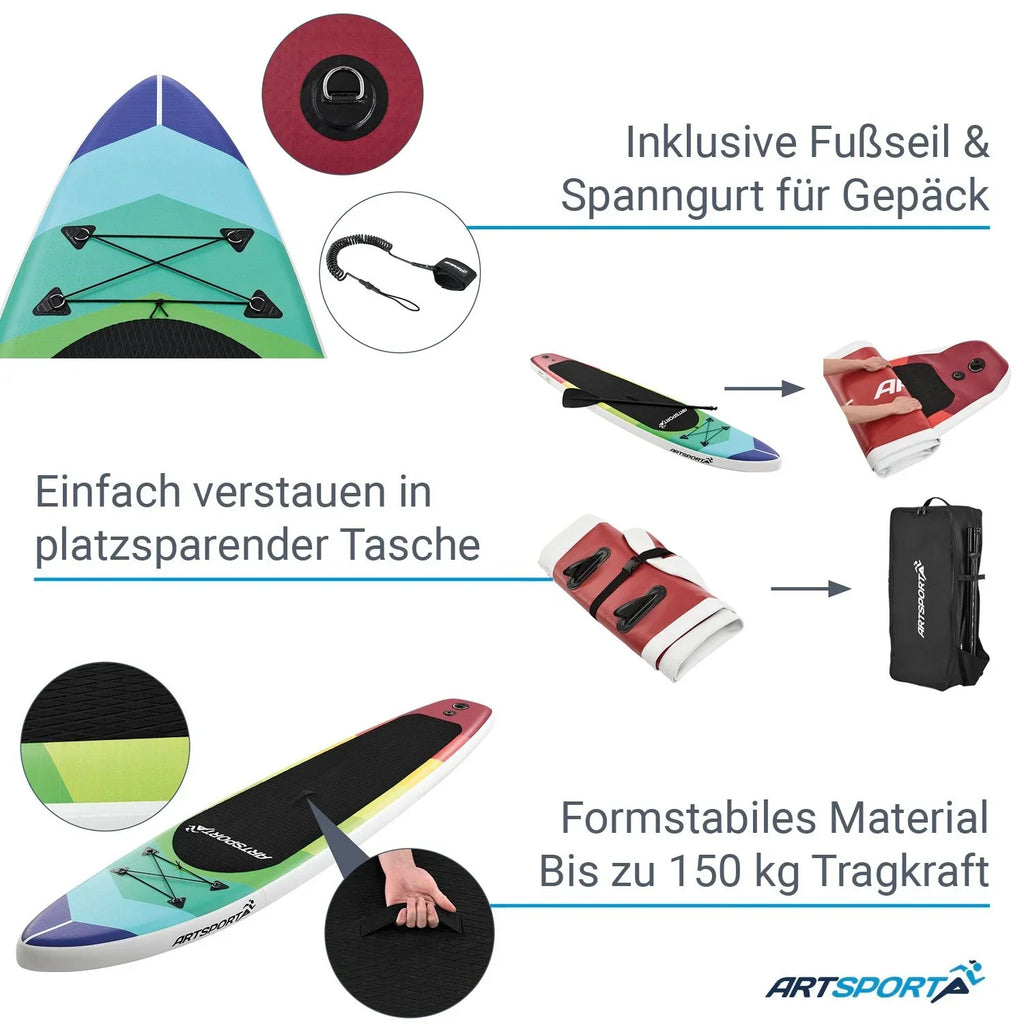 2025 Kit completo de tabla de stand-up paddle