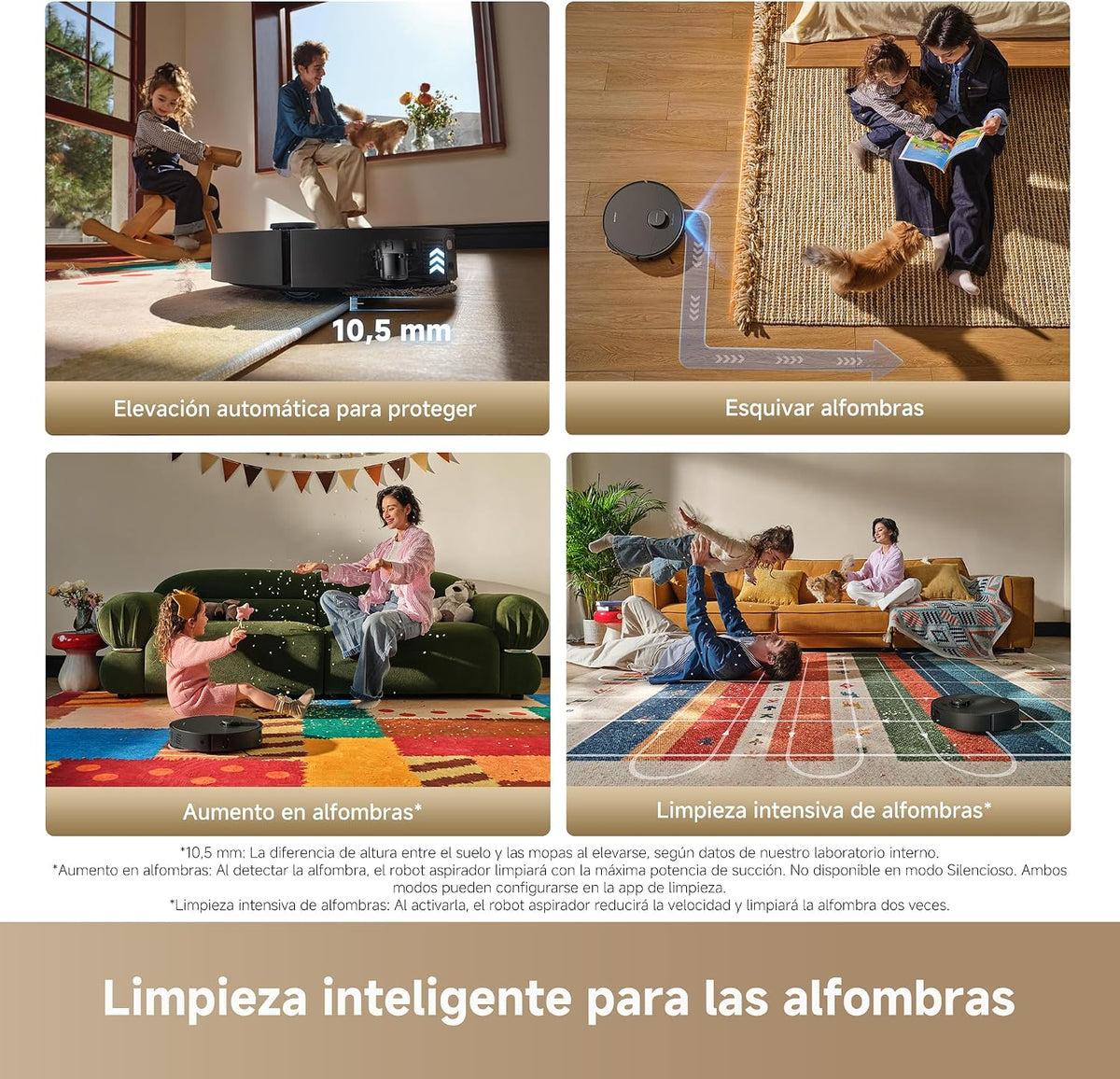 dreame L40 Ultra A Robot Aspirador Friegasuelo, Succión de 24,000 Pa