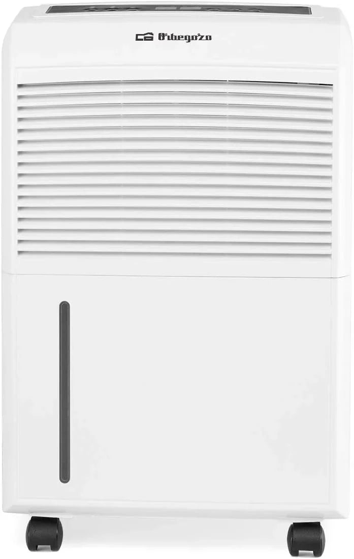 Orbegozo Dh 3000, deshumidificador Con Capacidad De Deshumidificación De 30L/Día, Refrigerante R290, Depósito 5,8 L, Área De Aplicación 120 M2, Sistema Anti-Congelación, 495 W, 2 velocidades