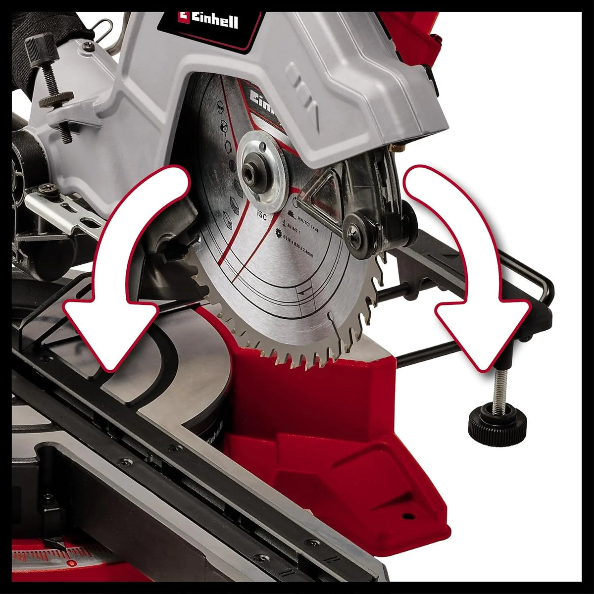 Einhell Sierra de tracción, vaivén e inglete TE-SM 8 L Dual