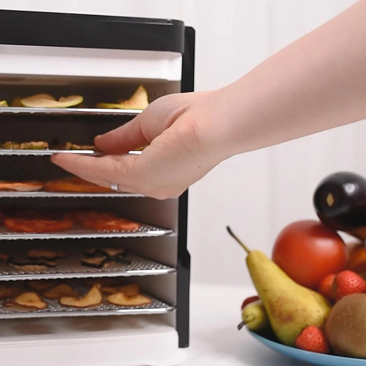 Nebula Deshidratador De Alimentos De 400W Con 6 Bandejas | Negro