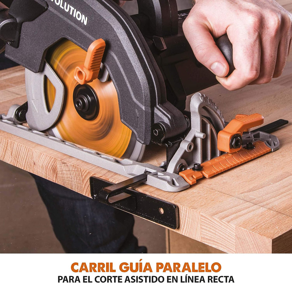 Evolution Power Tools - R185CCS Sierra circular multimaterial, 185 mm 230 V