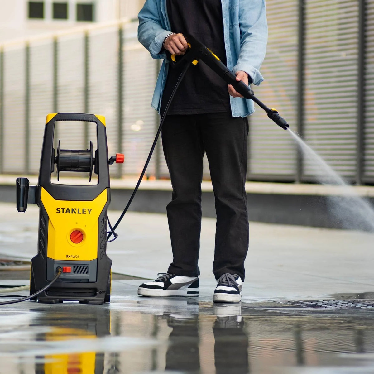 Stanley Hidrolimpiadora de Alta Presión SXPW25E (2500 W, 170 Bar, 500 l/h)