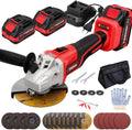 TEENO Amoladora Angular a Batería 2 * 4.0Ah丨Discos de corte 125mm