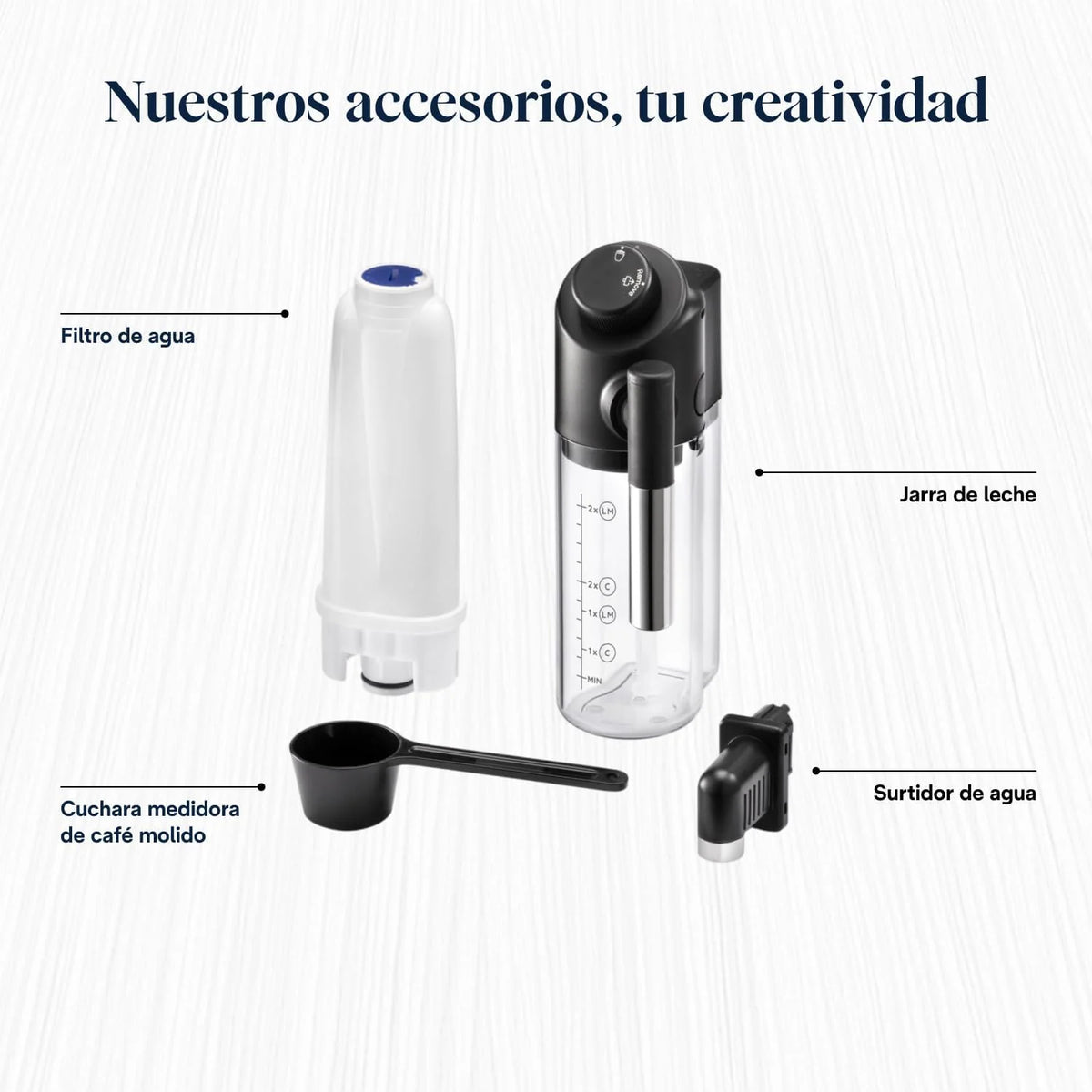 De'Longhi Magnifica Start - Cafetera Superautomática 4 Bebidas Negro