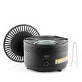 Barbacoa De Carbón Sin Humo Portátil Innovagoods Hierro Ø28,5 X 18 Cm, Ø28,5 X 18 Cm Negro
