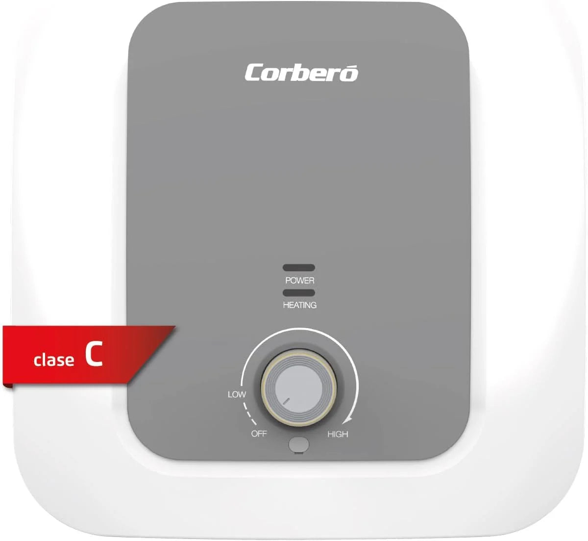 Corberó – Compact Mechanical Electric Thermo | CTWBMEC30 | 30L | Vertical Installation | Outdoor Thermometer | Adjustable Thermostat | Anti-Corrosion Protection | Energy Efficient C