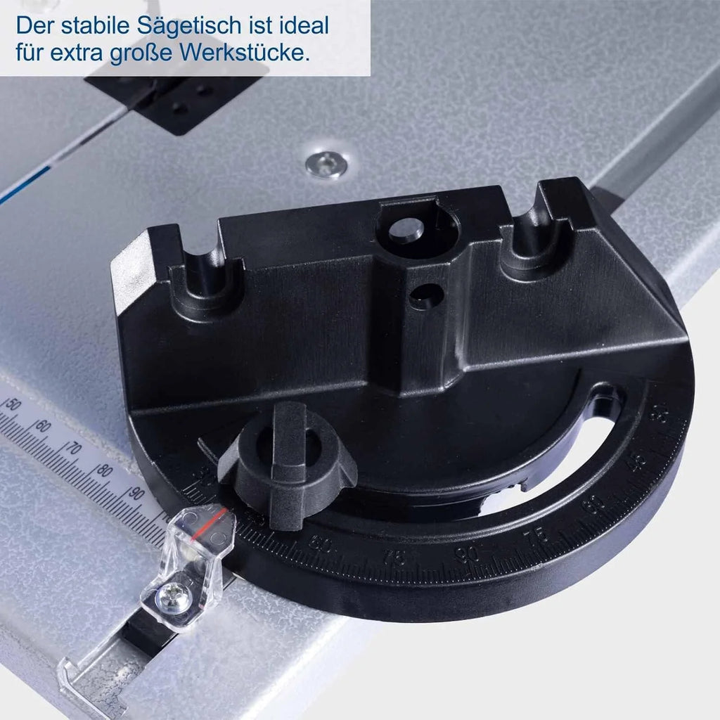 Scheppach - Sierra de cinta HBS25-350 W - 230 V - Altura de corte 80 mm - Velocidad de la cinta 880 m/min - Velocidad de rotación 1400 min-1 - Mesa reclinable 45°