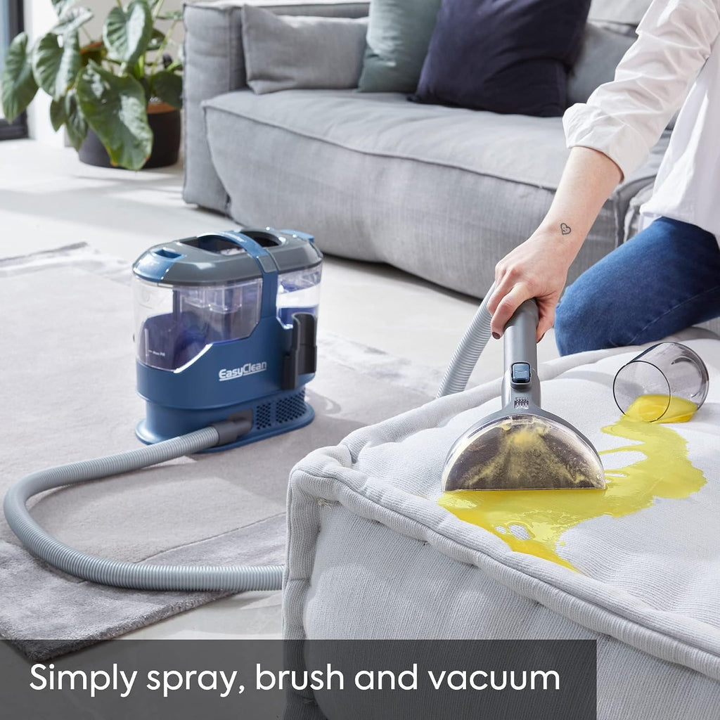 Vacmaster SCA0801 Aspirador de alfombras Limpiador de Manchas Multisuperficie para Alfombras, Moquetas, Tapicería, Escaleras y Coche | Incluye fórmula y accesorios | 800 W