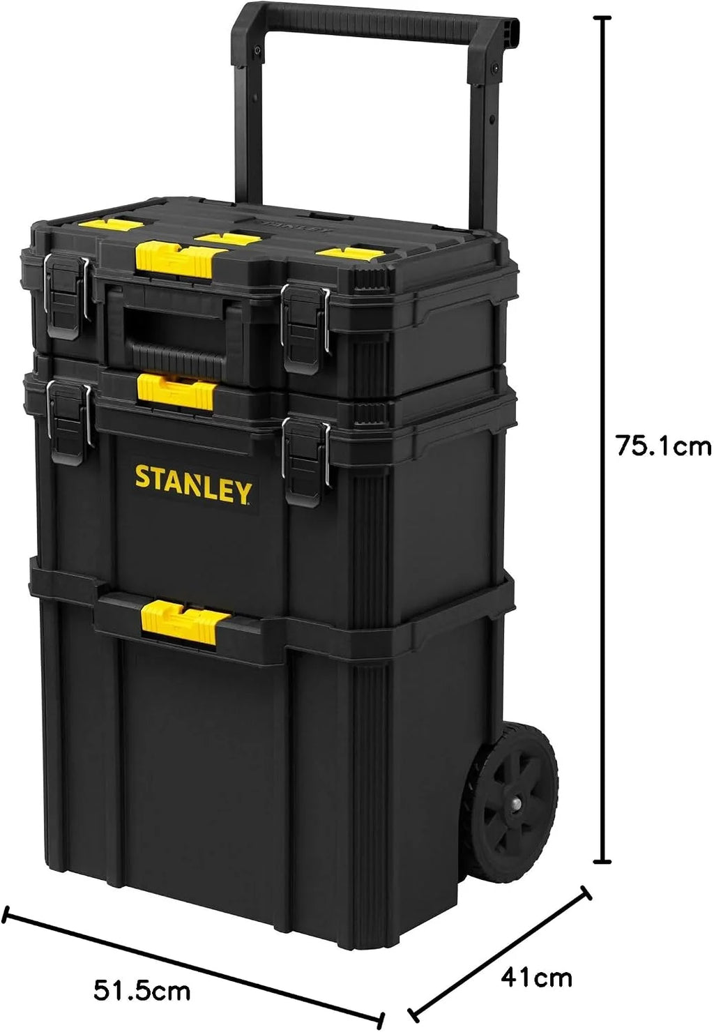 STANLEY Caja herramientas rodante modular 3 en 1, STST83319-1