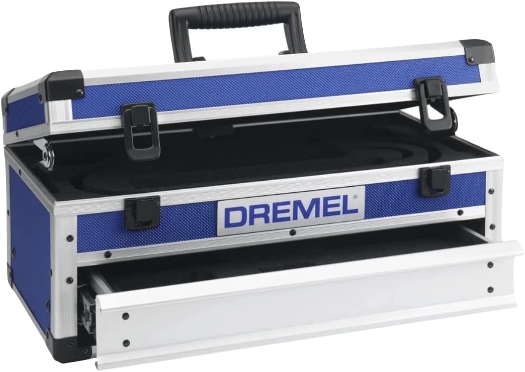 Dremel 4250 Herramienta rotativa de 175 W, kit multiherramienta con 6 complementos y 128 accesorios, motor de 175 W con retroalimentación electrónica, velocidad variable de 5000-35 000 rpm