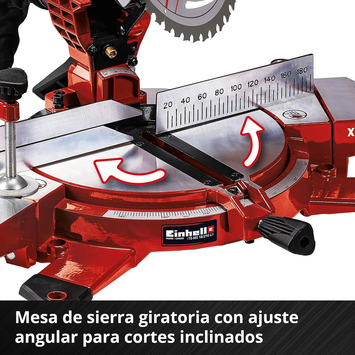 Einhell Sierra tronzadora a batería TE-MS 18/210 Li-Solo