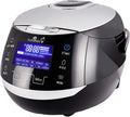 Yum Asia Sakura Olla arrocera con cuenco de cerámica y lógica difusa avanzada (8 tazas, 1,5 litros) 6 funciones de cocción de arroz, 6 funciones de multicocina, pantalla LED Motouch, 220-240V EU