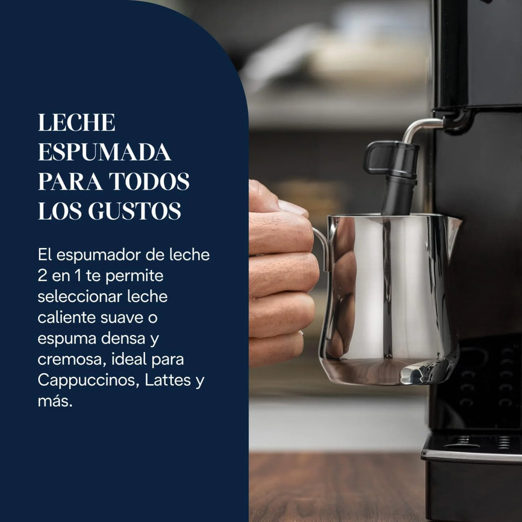 De'Longhi Magnifica S - Cafetera Superautomática 2 Bebidas Negro