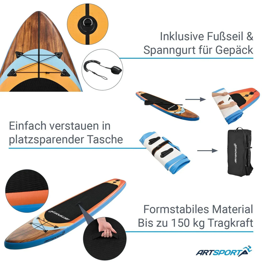2025 Kit completo de tabla de stand-up paddle
