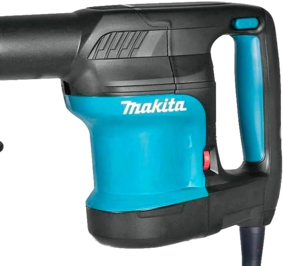 Makita HM0870C - Martillo Demoledor Eléctrico con cable Sds Max 1100W 5.1 Kg, Azul