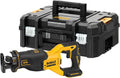 DEWALT DCS382NT-XJ - Sierra sable 18V XR, Motor sin escobillas, Compacta, Capacidad máxima de corte de 300 mm, Alta velocidad de corte, Luz LED, Incluye caja TSTAK, No incluye batería ni cargador