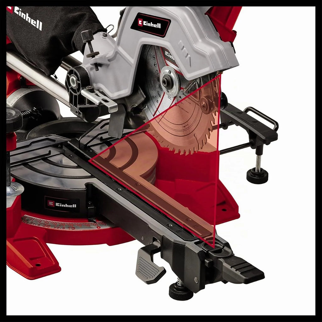 Einhell Sierra de tracción, vaivén e inglete TE-SM 8 L Dual