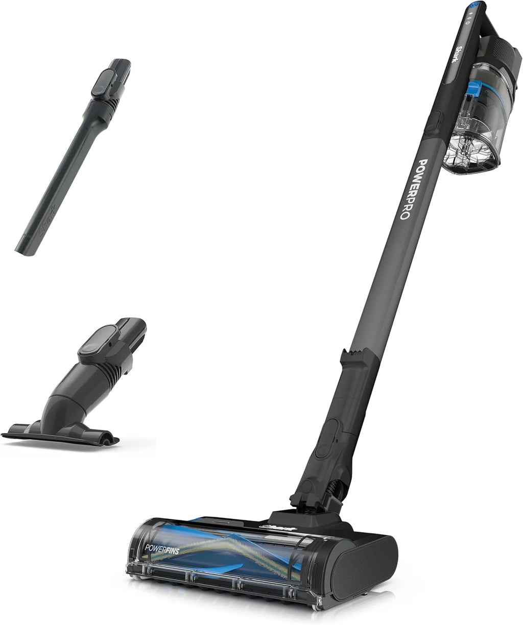 Shark PowerPro, Aspiradora sin Cable, 60 Min., Azul Metalizado