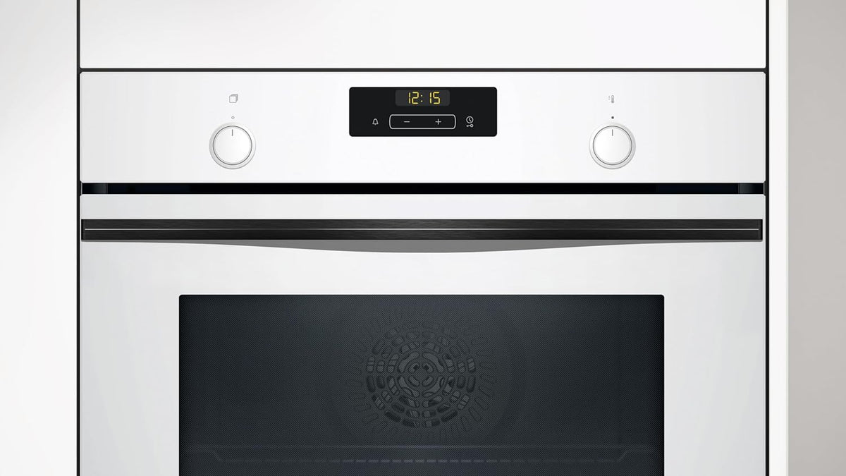 Balay - Horno multifunción, 60 cm, Control Comfort, Aqualisis, Raíles 1 nivel, cristal Blanco, 3HB5131B3