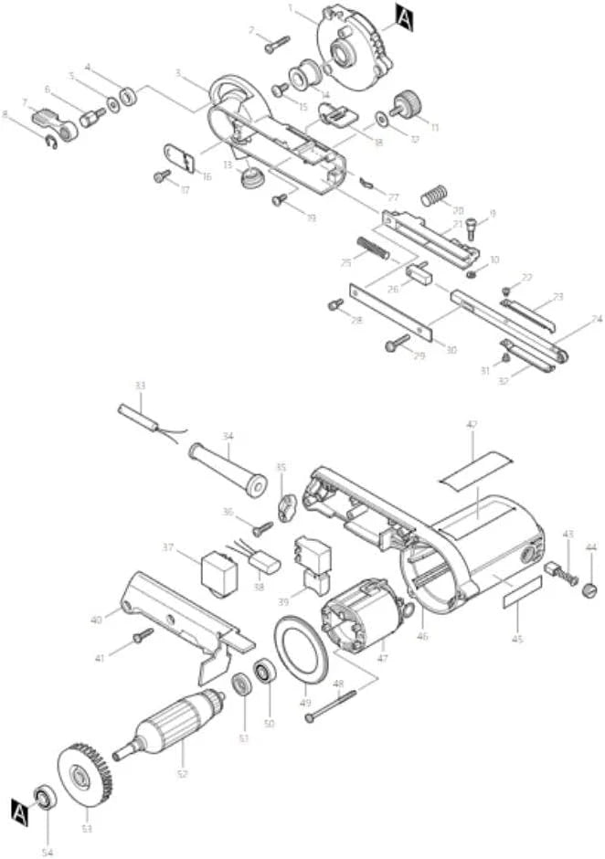 Makita 9032 - Lijadora De Banda 9X533Mm