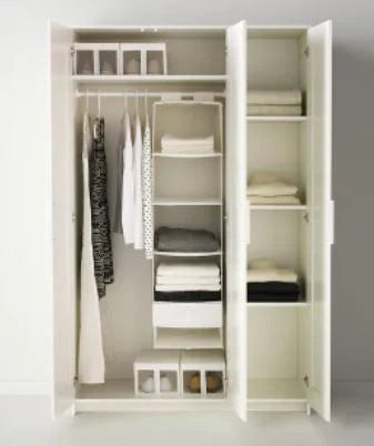 2026 IKEA Clóset con 3 puertas BRIMNES, blanco, 117x190 cm