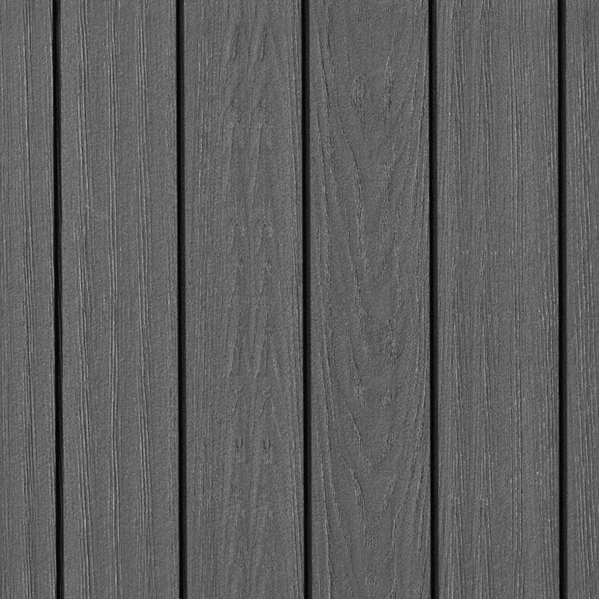 KETER Darwin 4x4 Caseta de jardín, 125.8 x 117 x 205 cm y 1.4 m2, Suelo, Sistema de ventilación, Puerta y Ventana, Resistente al Agua, Color Gris