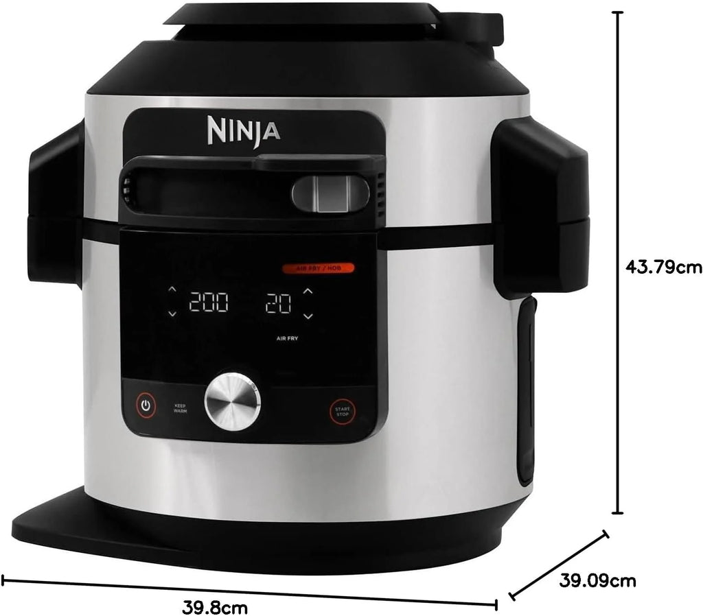Ninja Foodi MAX, Olla Eléctrica Multifunción Slow Cooker con SmartLid, 7,5L