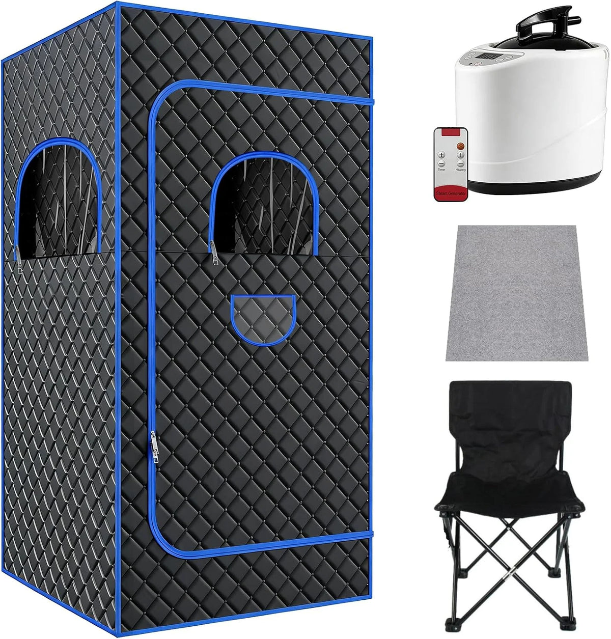 Sauna de vapor portátil, sauna de vapor para el hogar,tienda de sauna móvil