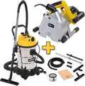 Powerplus -- Rozadora POWX0650 y aspiradora POWX323