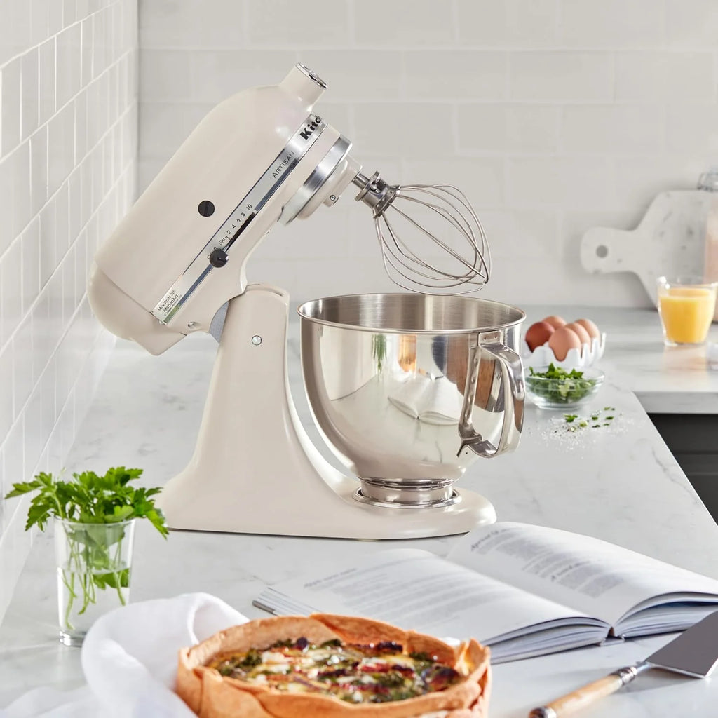 KitchenAid Artisan Robot de Cocina Amasadora 4,7L Leche merengada
