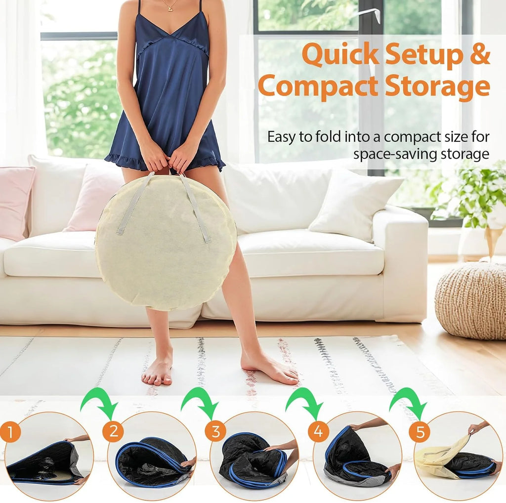 Homasis Sauna Portatil de 3L,Sauna de Vapor con 9 Niveles de Temperatura y 9 Temporizadores, 1000 W Sauna Exterior Finlandesa, para Baños de Sauna, Sudoración, Desintoxicación (Negro)