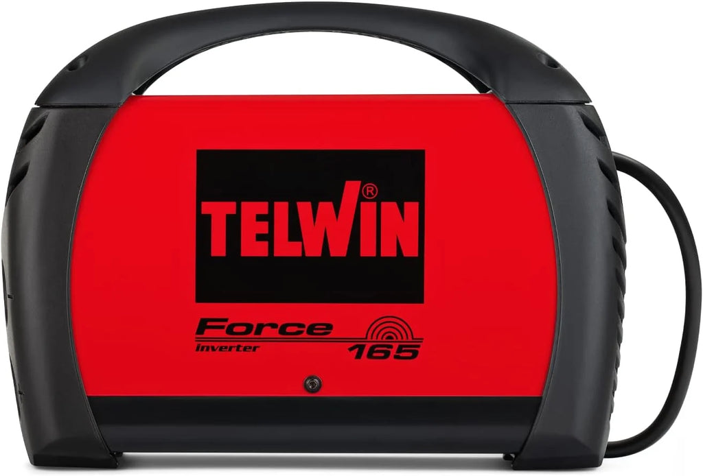 TELWIN - Soldador Inverter Profesional FORCE 165 TE-815857 - Alta Estabilidad - Para Diversos Electrodos - Incluye Maleta