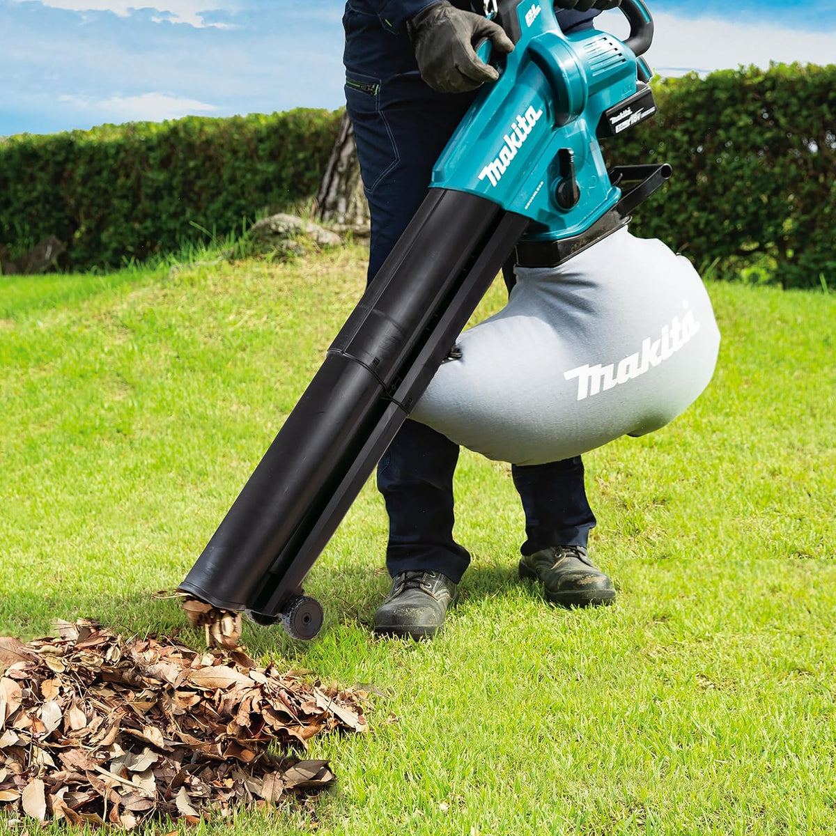 Makita DUB187Z - Aspirador de Hojas con batería (18 V, sin batería, sin Cargador)