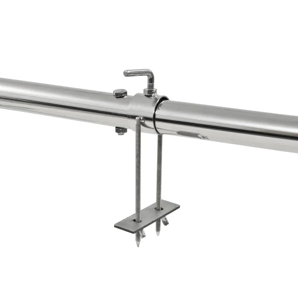 Barbacoa Automática Con Motor Acero Inoxidable 150x46,5x82,5 Cm Vidaxl