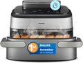 Philips 5000 Airfryer - Freidora de Aire cesta flexible 9,5L, SteamFry