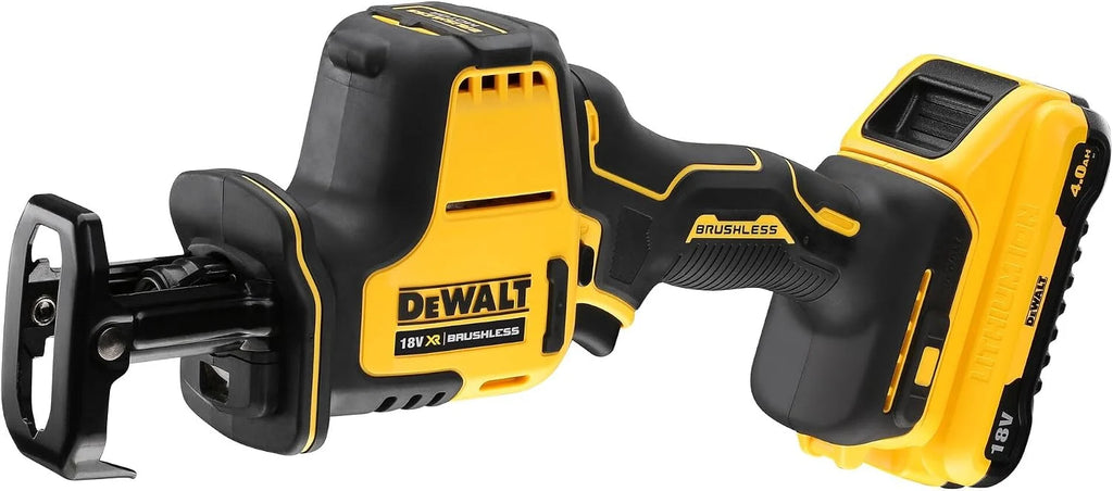 DEWALT DCS369NT-XJ - Mini-Sierra Sable XR 18V, Motor sin escobillas, En caja TSTAK, Sin Batería ni Cargador