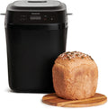 Panasonic SD-PN100KXE Mini Panificadora Automática para Hogares Pequeños, 4 Programas Sin Gluten, Diseño Compacto, 18 Programas Automáticos, Pantalla LCD, Pan Pequeño 200 o 400g, Negro