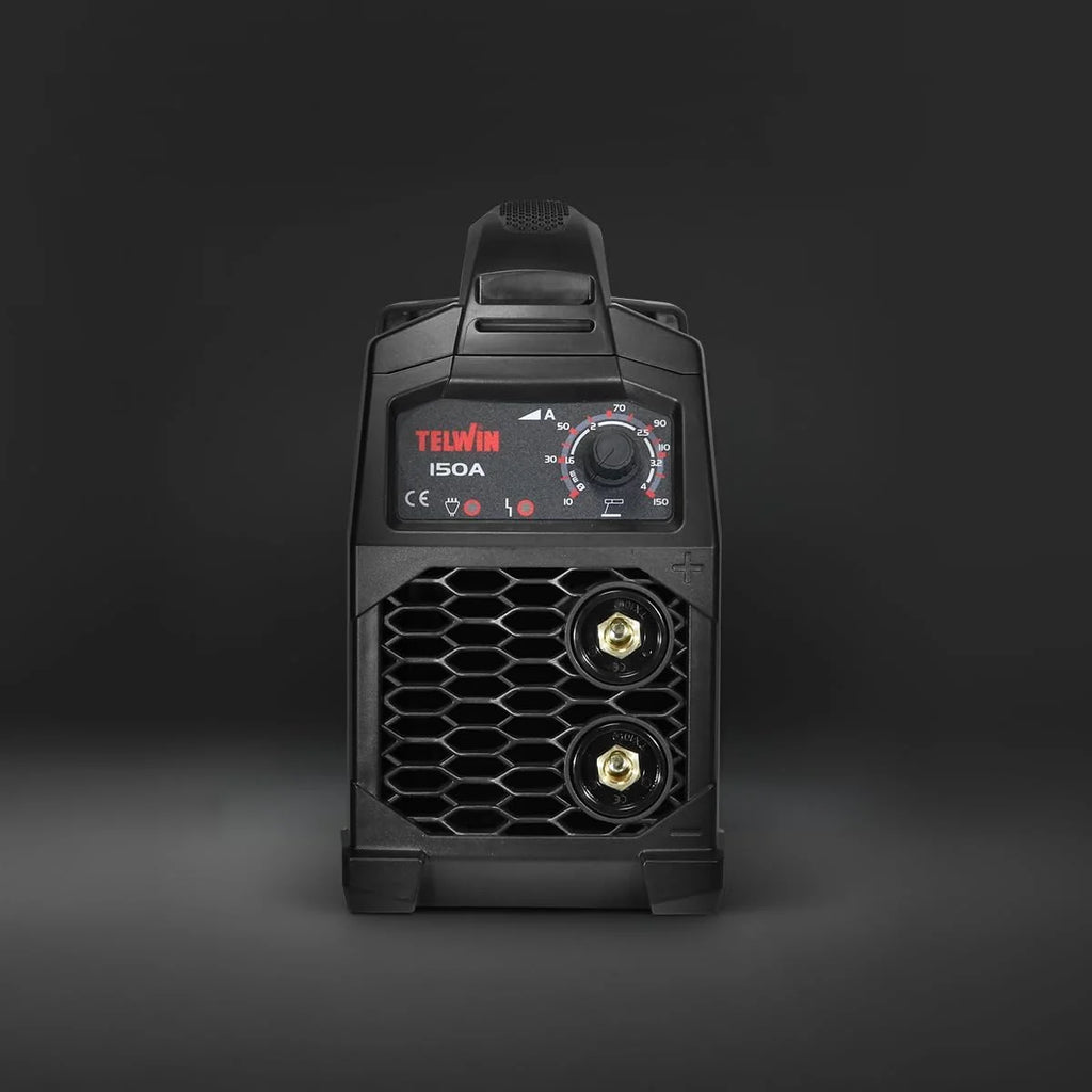 T-Arc 164 Soldadora Inverter Electrodo MMA 150A, con Máscara Automática tipo Casco y Accesorios, Máquina para Soldar Portátil Compacta y Sencilla, para Mantenimiento y Bricolaje Doméstico, 230V