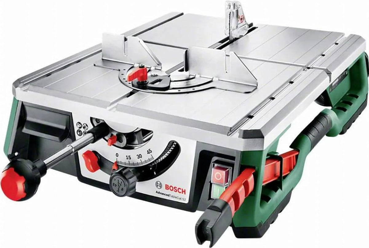 Bosch sierra de mesa AdvancedTableCut 52 (550 W, NanoBlade Wood Basic 65, 8,5 kg, en caja)
