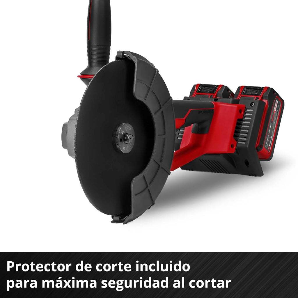 Einhell Professional Amoladora angular con batería AXXIO 36/230 Q
