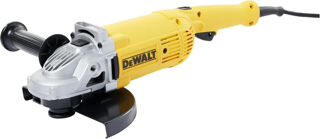 DeWalt DWE492-QS, Amoladora 2.200W, Diámetro de disco 230mm, Velocidad 6.500 rpm, Empuñadura lateral en 2 posiciones, Bloqueo del eje