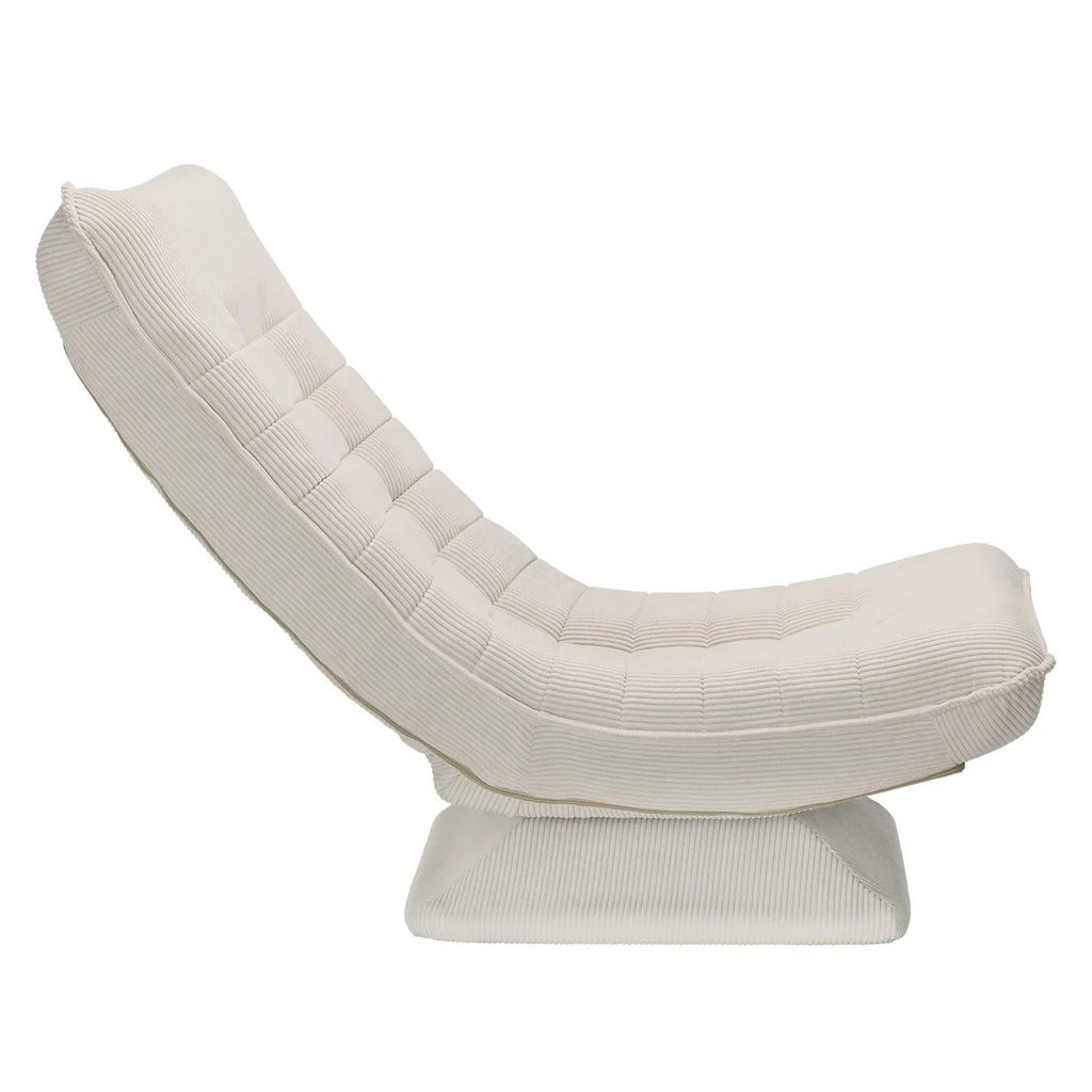 2025 Sillón relax Korsika en terciopelo acanalado