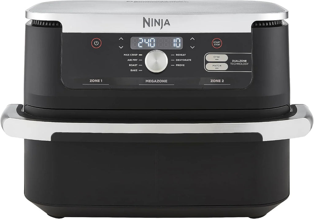 Ninja Foodi FlexDrawer, Freidora de Aire con Zona Flex, Negro